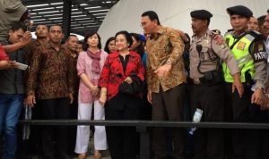 Megawati Soekarnoputri Dampingi Ahok Resmikan RPTRA Kalijodo