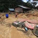 Lareh Sago Halaban di Hantam Galodo Beberapa Fasum dan Rumah Ambruk.