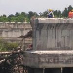 Tanpa Papan Proyek, Pembangunan Jembatan Pelindo I Dumai Dilanjutkan