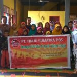 Sambut Idul Fitri 1439H, Trajunews.com Santuni Puluhan Anak Yatim