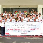 25 Runner Pertamina RU II Dumai Ikuti Kirab Obor Asian Games 2018