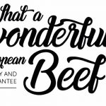 What a Wonderful European Beef