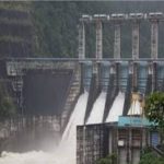 Tiga Pintu Waduk PLTA Koto Panjang Dibuka