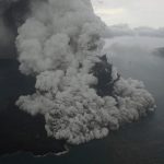 Abu Gunung Anak Krakatau Sampai Cilegon