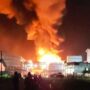 Kebakaran Pabrik PT Sari Dumai Oleo