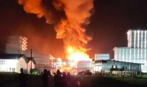 Pabrik PT Sari Dumai Oleo Terbakar dan Menelan Korban Jiwa