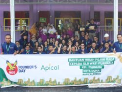 Rayakan RGE’s Founder Day 2023, Apical Dumai Gelar Baksos di Wilayah Operasional