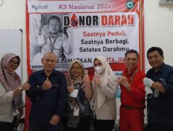 Apical Dumai Gelar Donor Darah Sambut Bulan K3 Nasional 2024