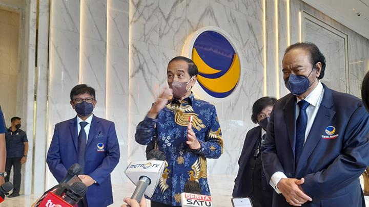 Surya Paloh Tanggapi Isu Reshuffle Kabinet