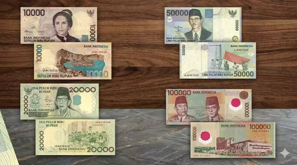 Bank Indonesia Cabut Sejumlah Uang Kerta Rupiah Lama