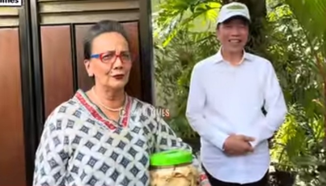 Christine Hakim Silaturahmi ke Jokowi