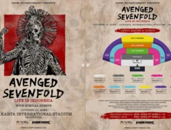 Antusiasme Tinggi, Tiket Konser Avenged Sevenfold di Jakarta Ludes Terjual
