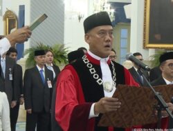 Pelantikan Liliek Prisbawono Adi sebagai Hakim Konstitusi: Jejak Panjang Karier Yudisial yang Penuh Tantangan
